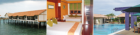 禮晶水上屋渡假村 The Legend Water Chalets
